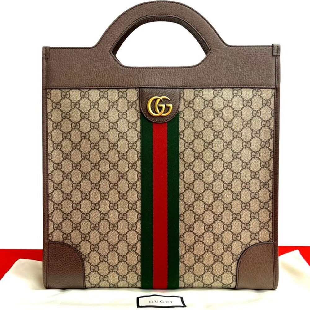 Gucci Ophidia GG Supreme Leather Handbag
